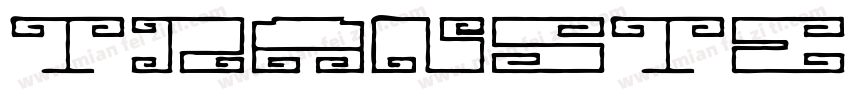 TRANSTECHNICS字体转换