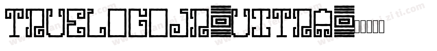 truelogojr-uitra字体转换