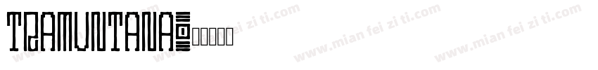 Tramuntana字体转换