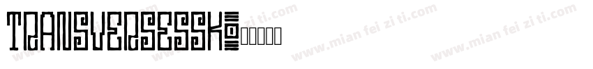 TransverseSSK字体转换