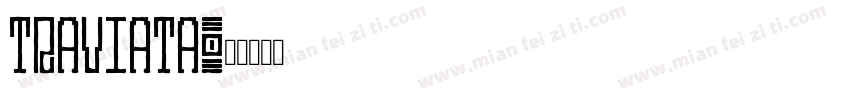traviata字体转换