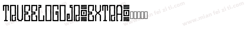 trueelogojr-extra字体转换