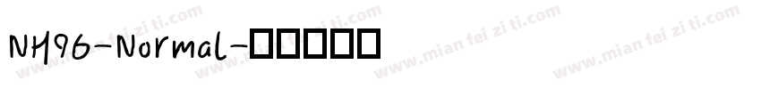 NH96-Normal字体转换
