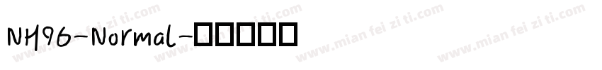 NH96-Normal字体转换