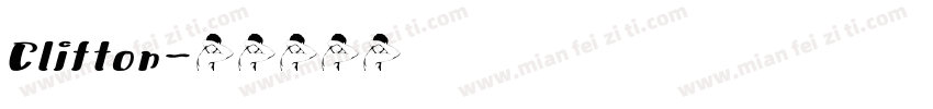 Clifton字体转换