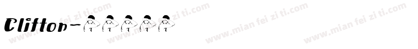 Clifton字体转换