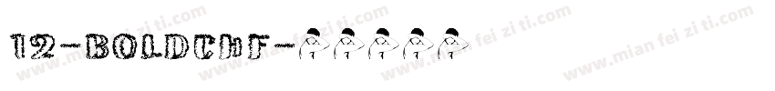 12-BOLDCHF字体转换