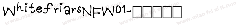 WhitefriarsNFW01字体转换