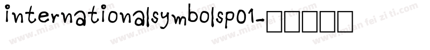 internationalsymbolsp01字体转换