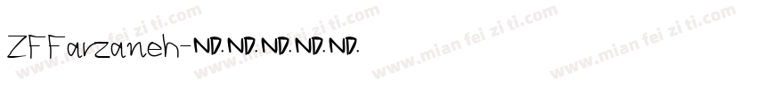ZFFarzaneh字体转换