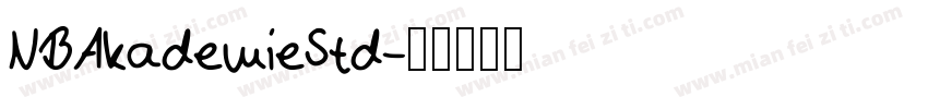 NBAkademieStd字体转换