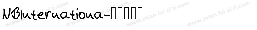 NBInternationa字体转换
