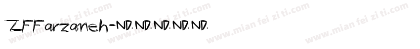 ZFFarzaneh字体转换