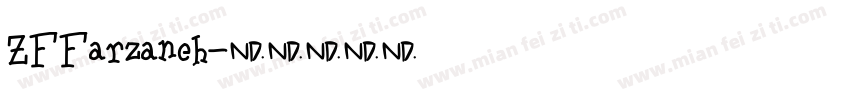ZFFarzaneh字体转换
