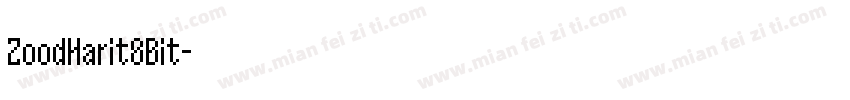 ZoodHarit8Bit字体转换