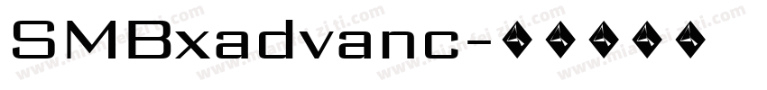SMBxadvanc字体转换