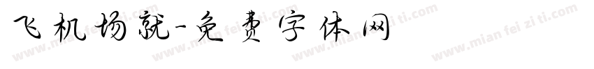 飞机场就字体转换