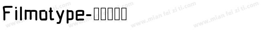 Filmotype字体转换