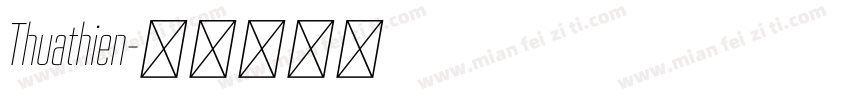 Thuathien字体转换