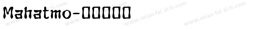 Mahatmo字体转换