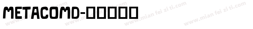 METACOMD字体转换