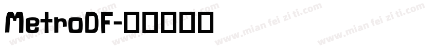 MetroDF字体转换