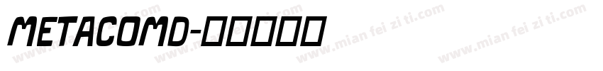 METACOMD字体转换