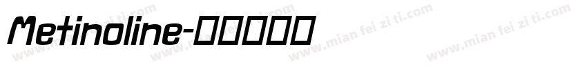 Metinoline字体转换