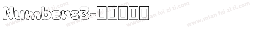 Numbers3字体转换