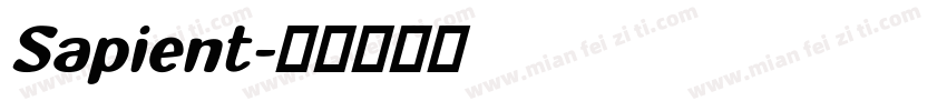 Sapient字体转换