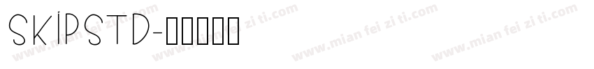 SkipStd字体转换
