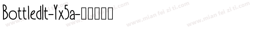 BottledIt-Yx5a字体转换