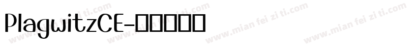 PlagwitzCE字体转换