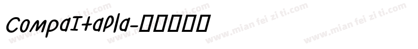 CompaItaPla字体转换