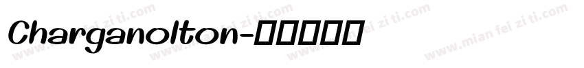 Charganolton字体转换