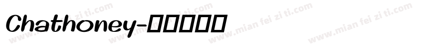 Chathoney字体转换