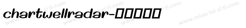 chartwellradar字体转换