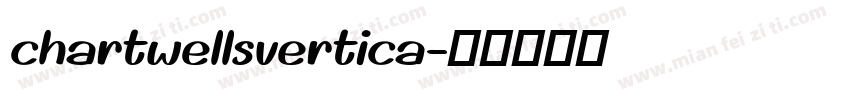 chartwellsvertica字体转换