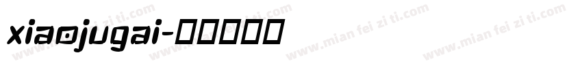 xiaojugai字体转换
