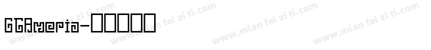 GTAmeria字体转换