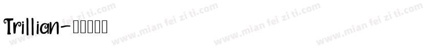 Trillian字体转换