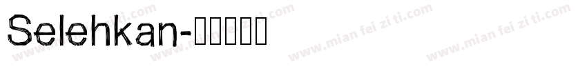 Selehkan字体转换