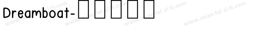 Dreamboat字体转换