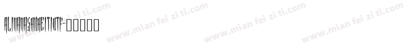AlimamaShuHeiTiotf字体转换