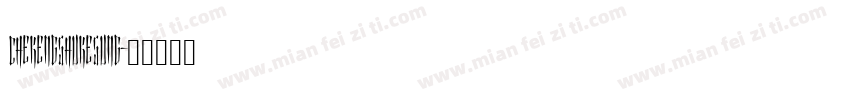 ChekengShuKeSung字体转换