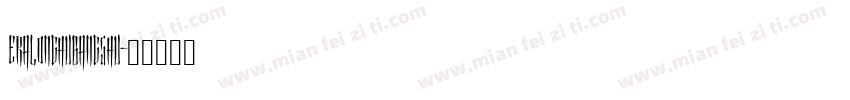 eralonghubangshu字体转换