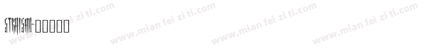 stkaishu字体转换
