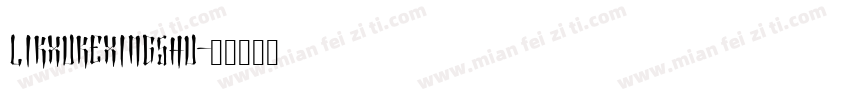 likxukexingshu字体转换