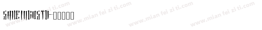 shueimgostd字体转换
