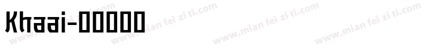 Khaai字体转换